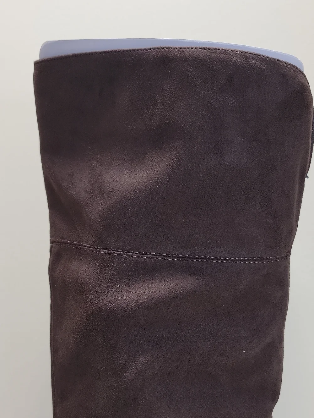 Marc Fisher NEW IN BOX Faux-Suede Over-the-Knee Boot - Dark Brown